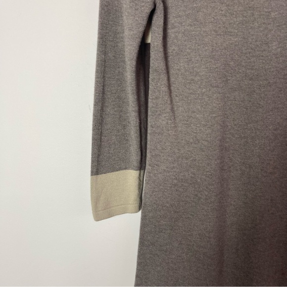 Unbranded Gray Long Sleeve Pullover Sweater Dress Size S - Picture 3 of 10